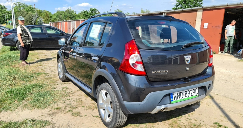 Dacia Sandero cena 21900 przebieg: 162784, rok produkcji 2010 z Wielichowo małe 121